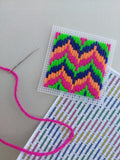 Bargello Card Kit and Instructions