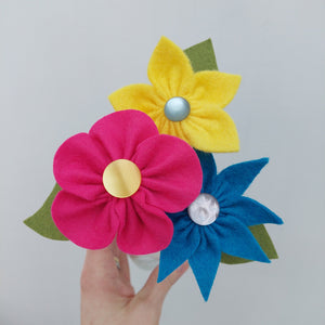 Carry on Crafting Festival - Felt Floral Vase