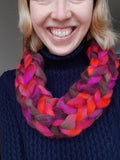 Arm Knit Snood Scarf Kit and Tutorial Video